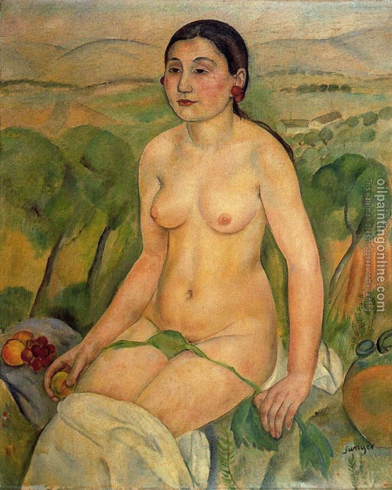 Joaquim Sunyer de Miro - Desnudo (Primavera)